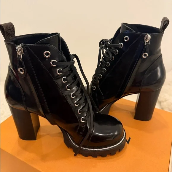 Louis Vuitton Star Trail Ankle Boots size 38 - Picture 4 of 8